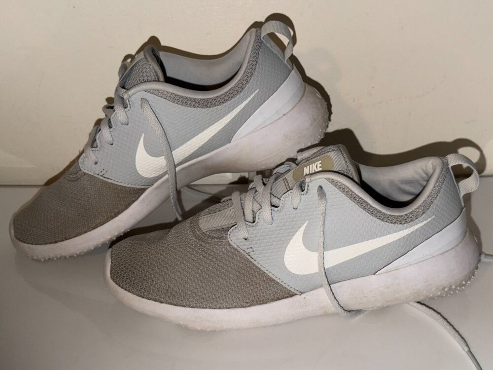 Nike Rose G Tour Golf Shoes, AA11851-001, Gray/White, Women's Size 9.5